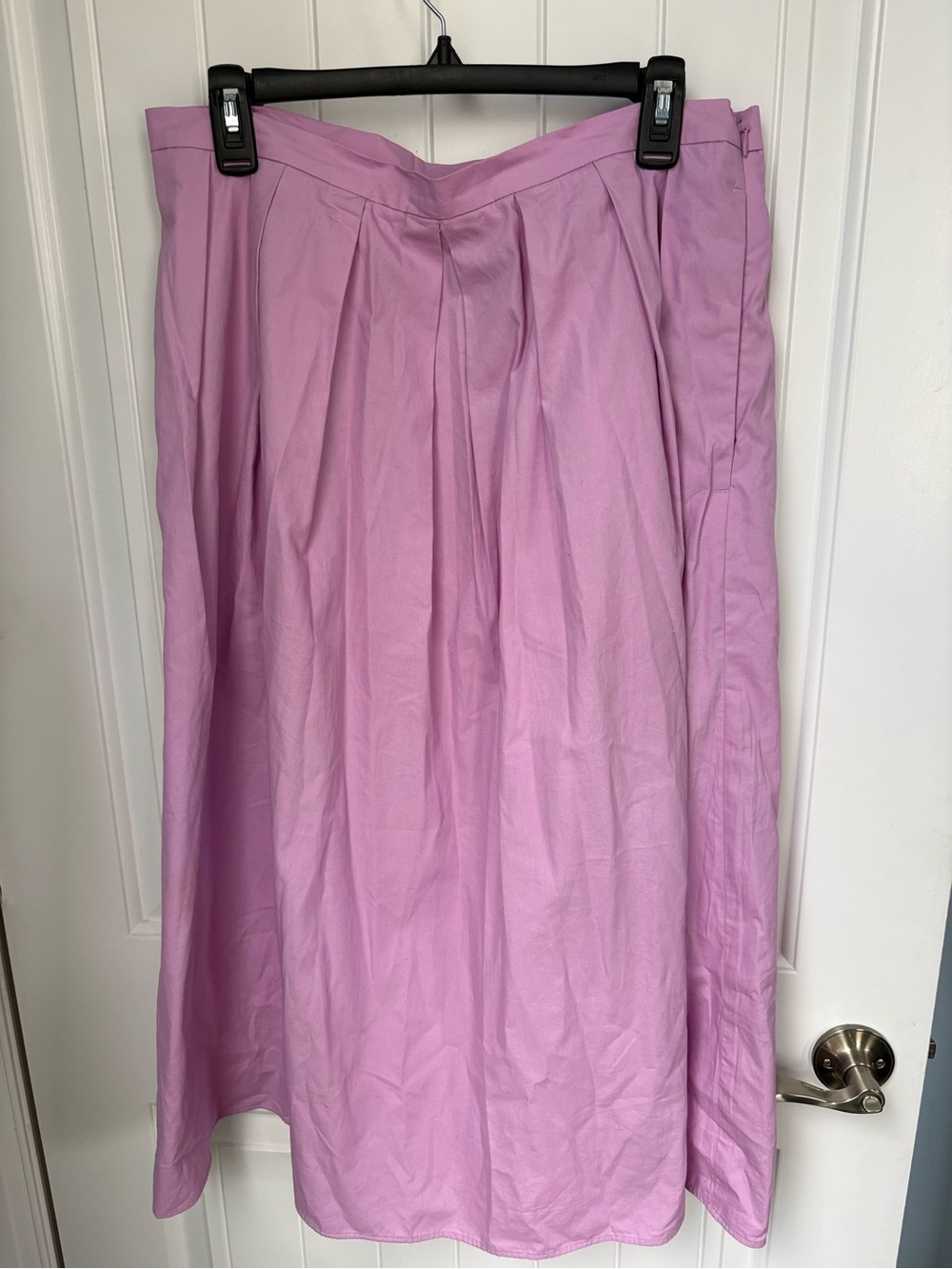 Banana Republic Lilac pleated Midi Skirt